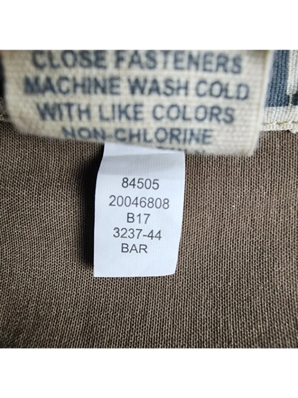 Duluth Trading Pants Mens Lx30 Flex Dry On The Fly Relaxed Brown Cargo